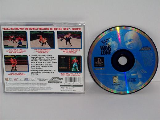 WWF War Zone - PS1 Game
